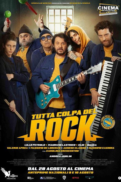 Tutta colpa del rock 2025 official movie poster