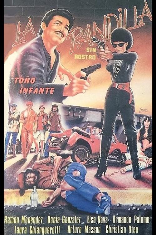La pandilla sin rostro 1987 official movie poster