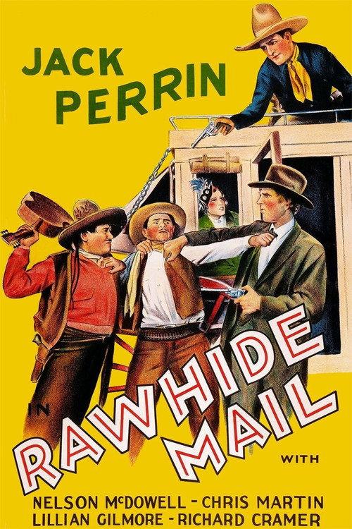 Rawhide Mail 1934 official movie poster