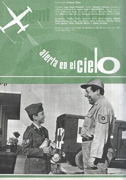 Alerta en el cielo 1961 official movie poster