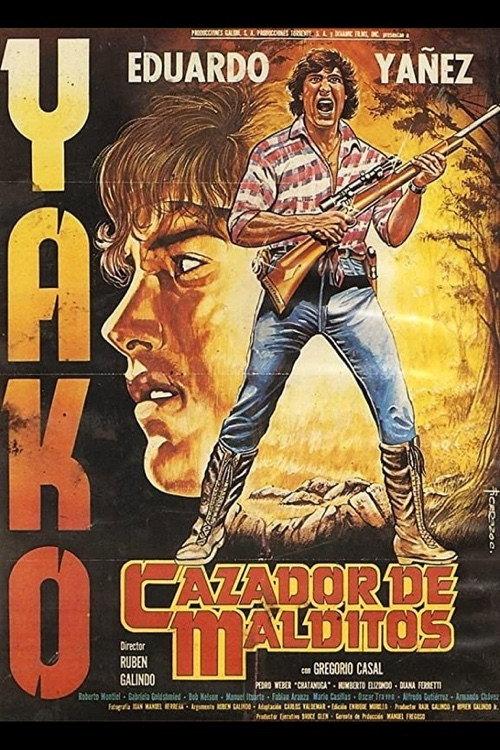 Yako, cazador de malditos 1986 official movie poster