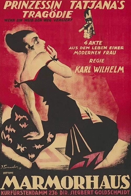 Princess Tatjana’s Tragedy 1919 official movie poster