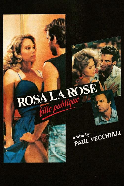 Rosa la rose, fille publique 1986 official movie poster