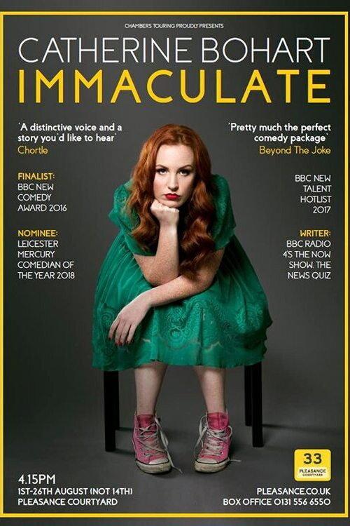 Catherine Bohart: Immaculate 2021 official movie poster