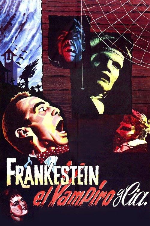 Frankenstein, the Vampire and Company 1962 official movie poster