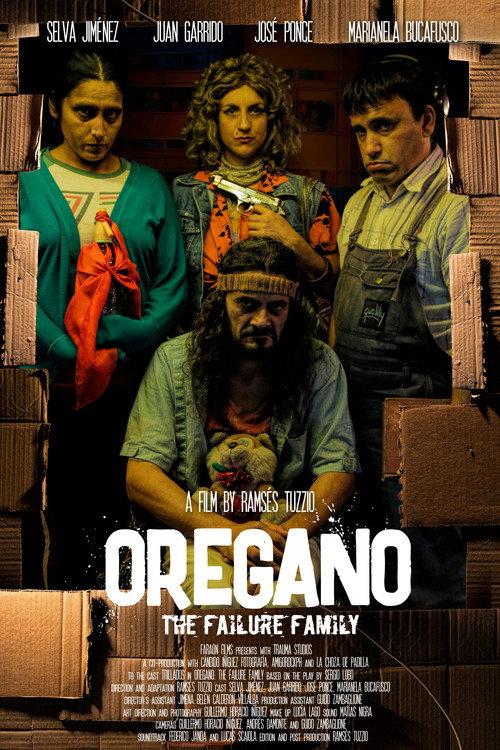Oregano: The Failure Family 2022 official movie poster