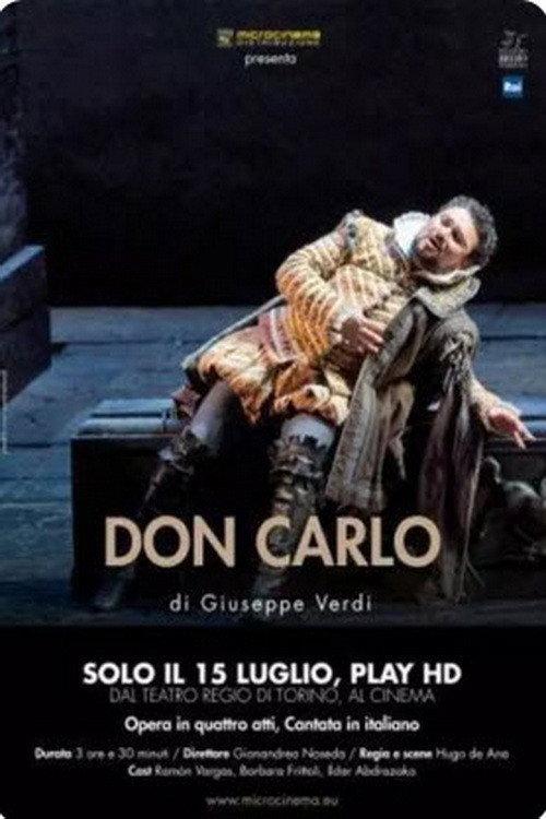 Don Carlo 2014 official movie poster