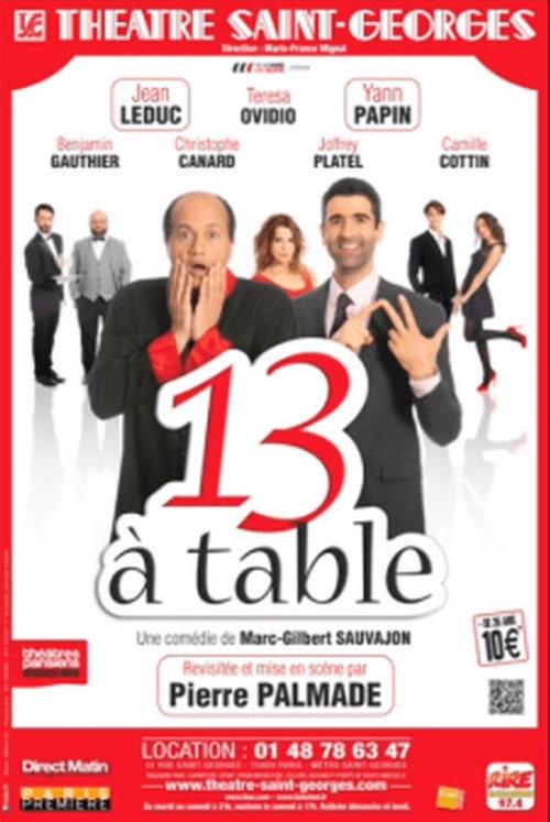 Treize à table 2012 official movie poster