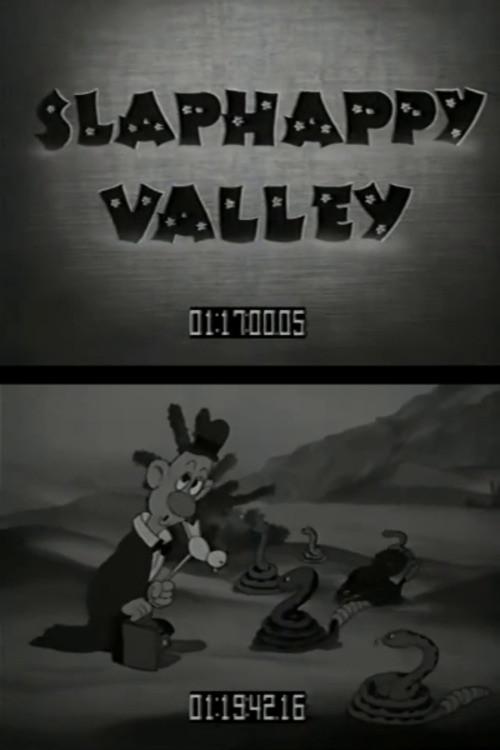 Slaphappy Valley 1939 official movie poster