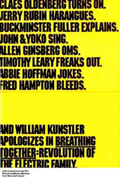 Breathing Together: Revolution of the Electric Family 1971 official movie poster