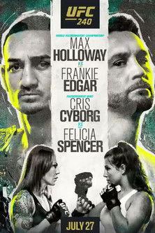 UFC 240: Holloway vs. Edgar 2019 official movie poster