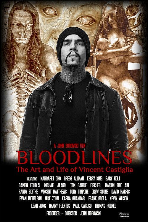 Bloodlines: The Art and Life of Vincent Castiglia 2018 official movie poster