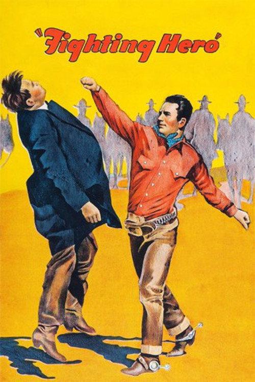 Fighting Hero 1934 official movie poster
