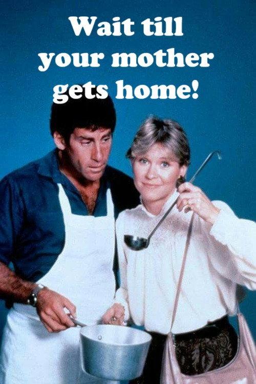 Wait Till Your Mother Gets Home 1983 official movie poster