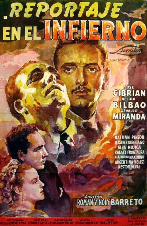 Reportaje en el infierno 1959 official movie poster