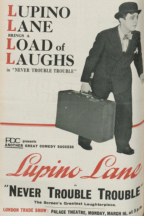Never Trouble Trouble 1931 official movie poster