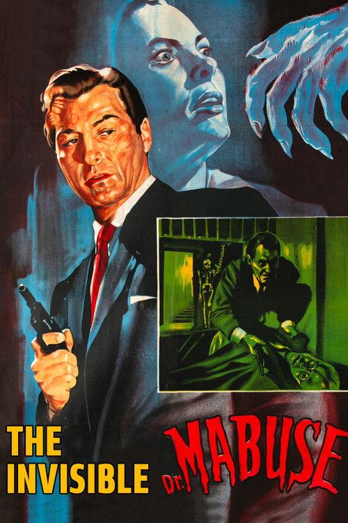 The Invisible Dr. Mabuse 1962 official movie poster