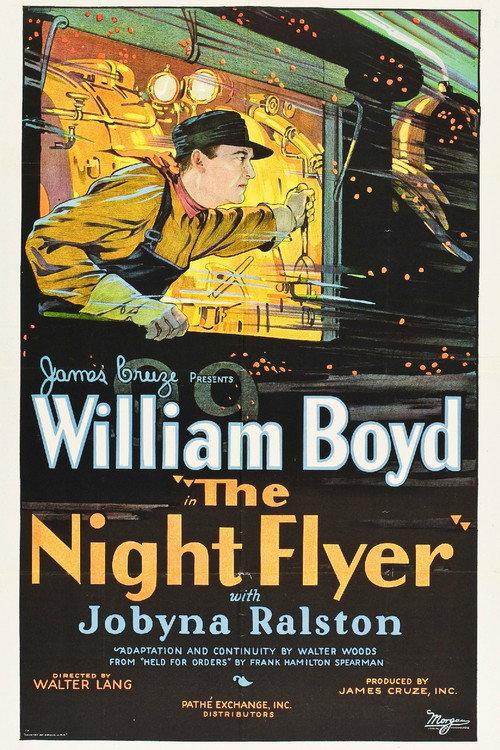 The Night Flyer 1928 official movie poster