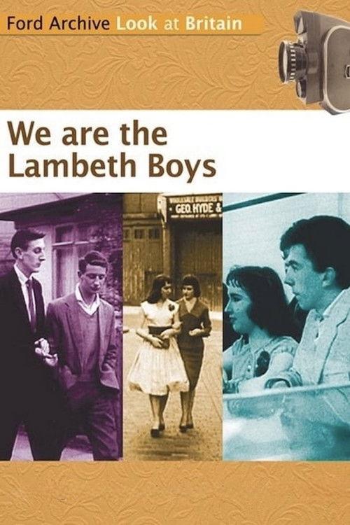 We Are the Lambeth Boys 1959 official movie poster