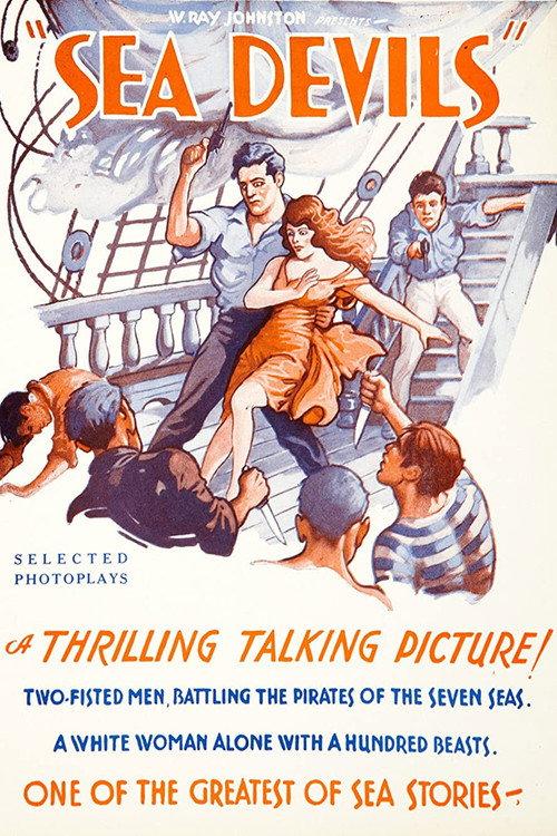 Sea Devils 1931 official movie poster