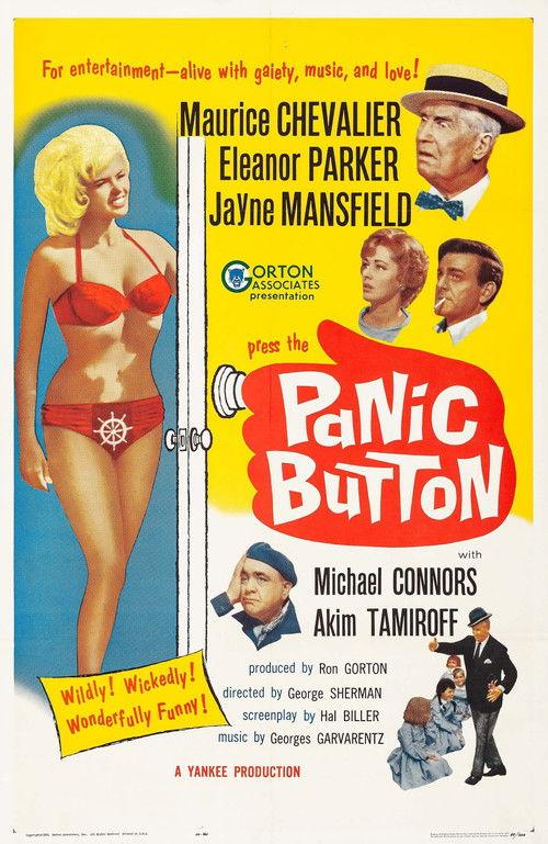 Panic Button 1964 official movie poster