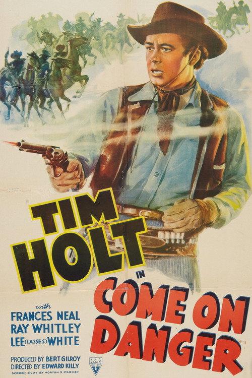 Come on Danger 1942 official movie poster
