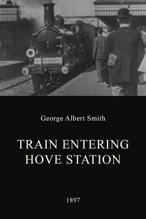 Train Entering Hove Station 1897 official movie poster