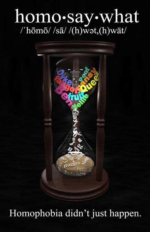 Homosaywhat 2019 official movie poster