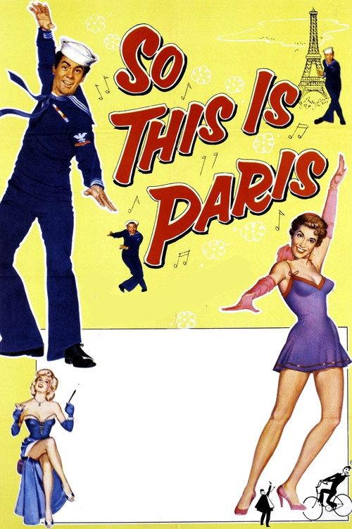 So This Is Paris 1954 official movie poster