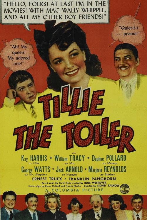 Tillie the Toiler 1941 official movie poster