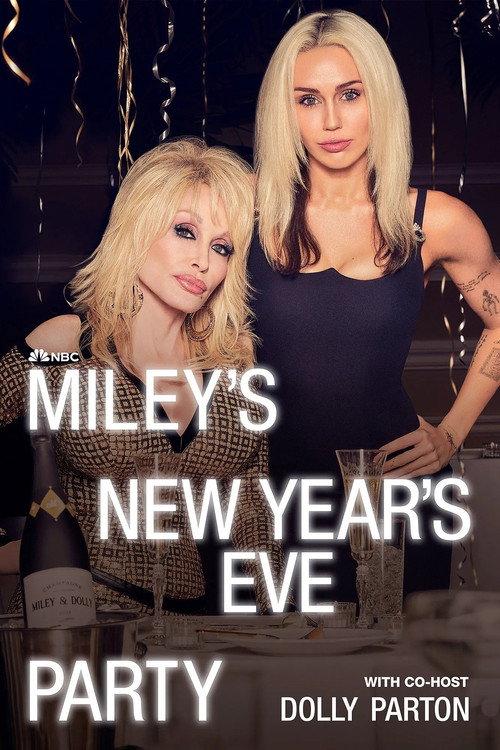 Miley's New Year's Eve Party 2022 official movie poster