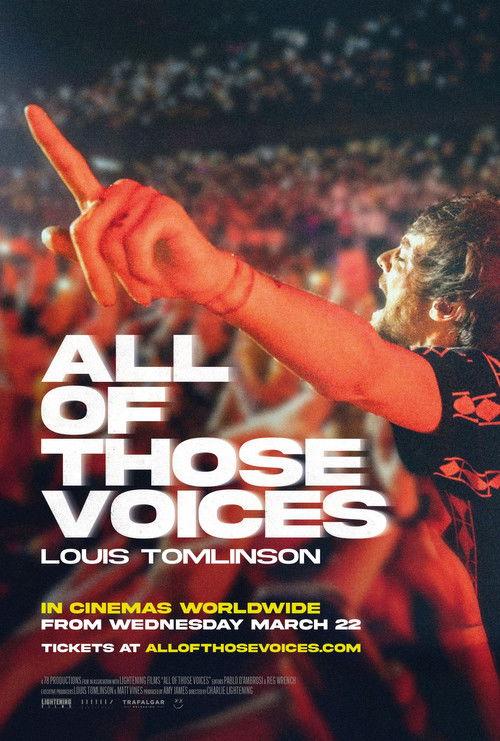 Louis Tomlinson: All of Those Voices 2023 official movie poster