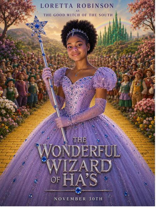 The Wonderful Wizard Of Ha's 2026 official movie poster