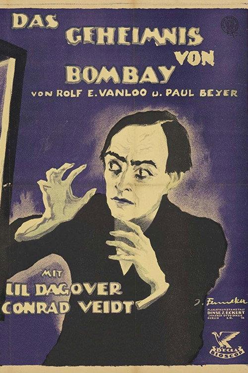 Das Geheimnis von Bombay 1921 official movie poster
