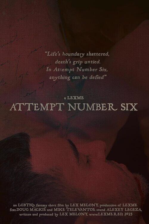 Attempt Number Six 2023 official movie poster