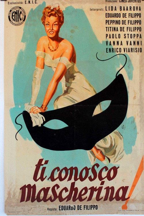 Ti conosco, mascherina! 1943 official movie poster