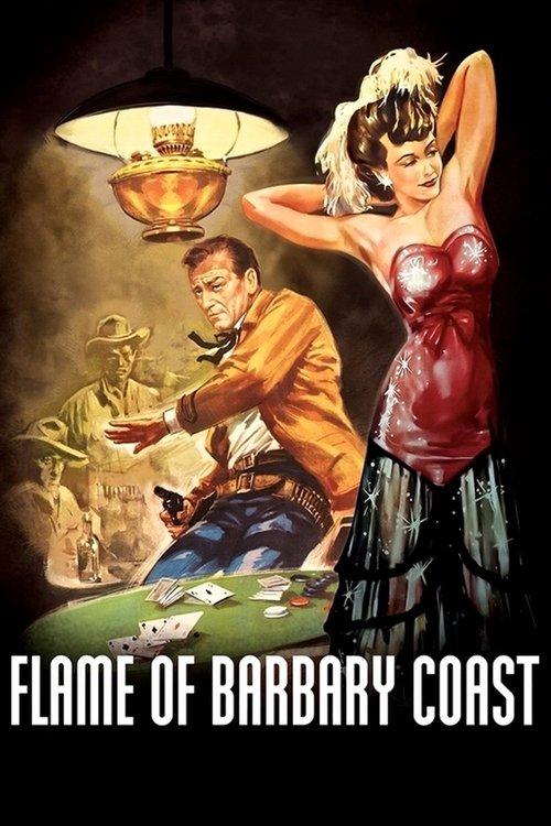Flame of Barbary Coast 1945 official movie poster