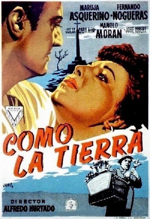 Como la tierra 1954 official movie poster
