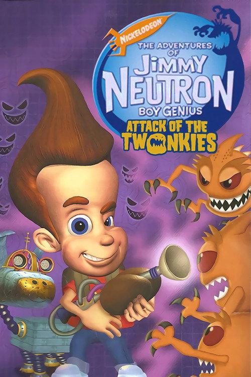 Jimmy Neutron: Attack of the Twonkies 2004 official movie poster
