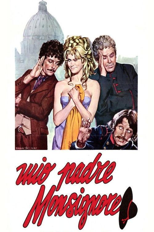 My Father Monsignor 1971 official movie poster