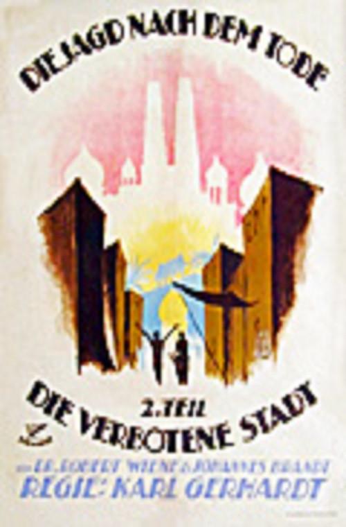 Die Jagd nach dem Tode - 2. Teil: Die verbotene Stadt 1920 official movie poster