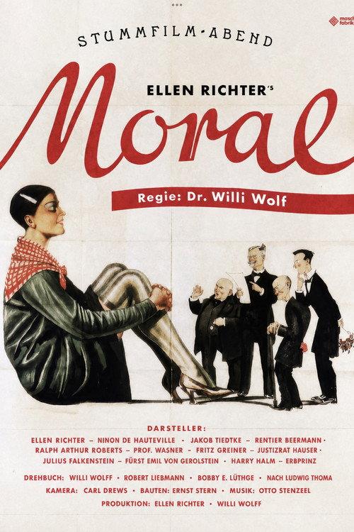 Moral 1928 official movie poster