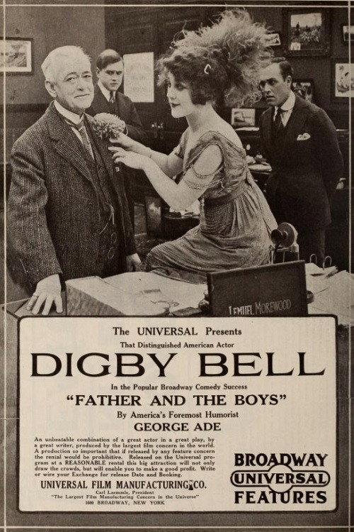 Father and the Boys 1915 official movie poster