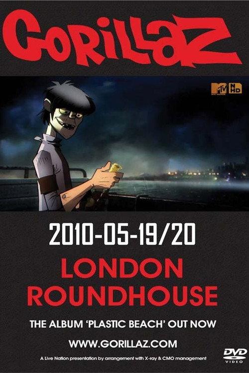 Gorillaz: Live at Roundhouse in London 2010 official movie poster