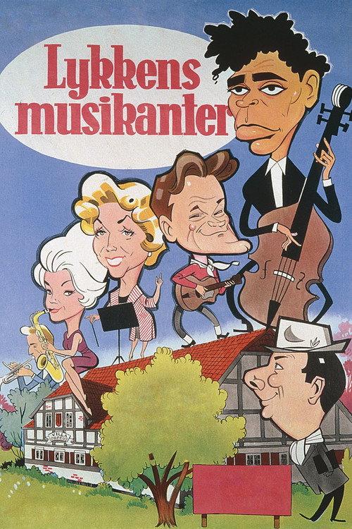 Lykkens musikanter 1962 official movie poster