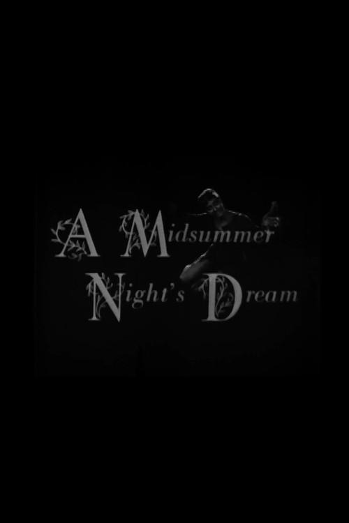 A Midsummer Night's Dream 1958 official movie poster