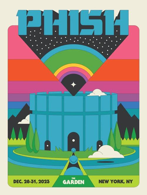 Phish 2023-12-31 Madison Square Garden New York, NY 2023 official movie poster