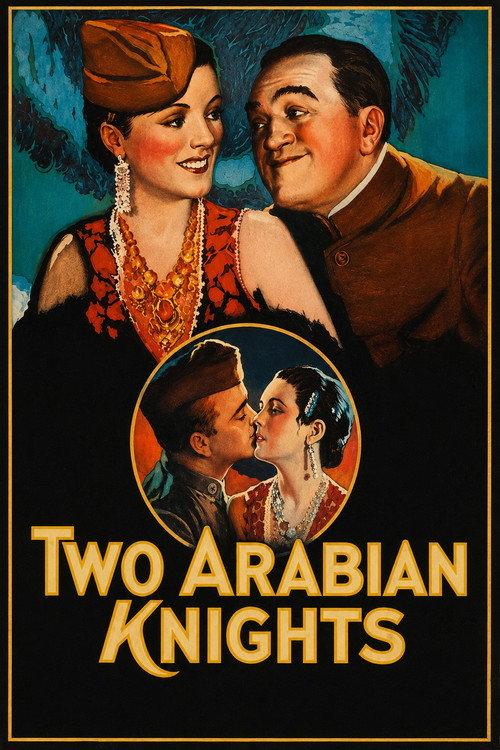 Two Arabian Knights 1927 official movie poster