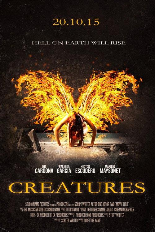 Creatures 2016 official movie poster