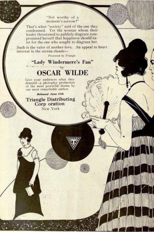 Lady Windermere's Fan 1916 official movie poster